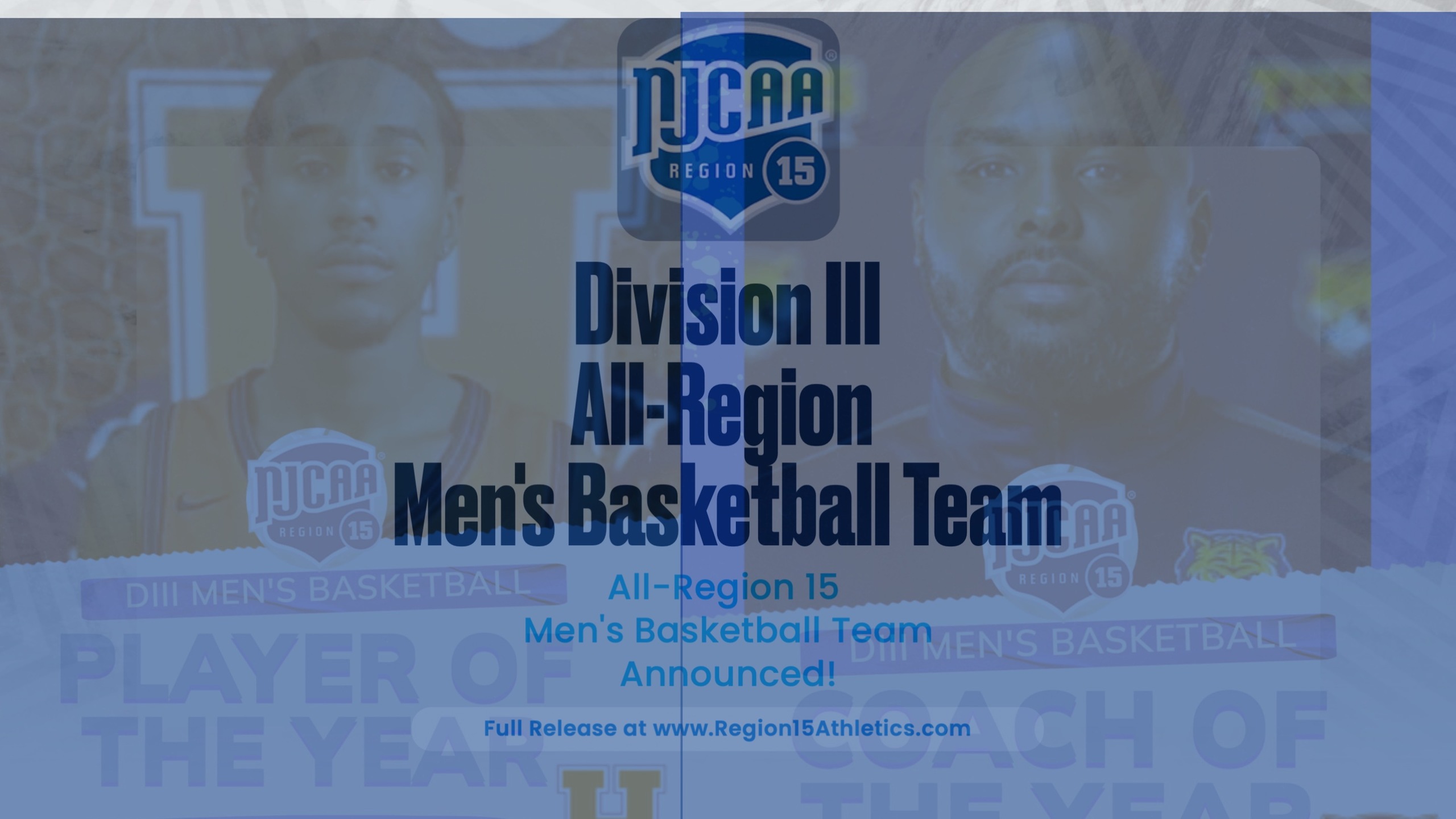 Division III Men's Basketball All-Region Team Announced