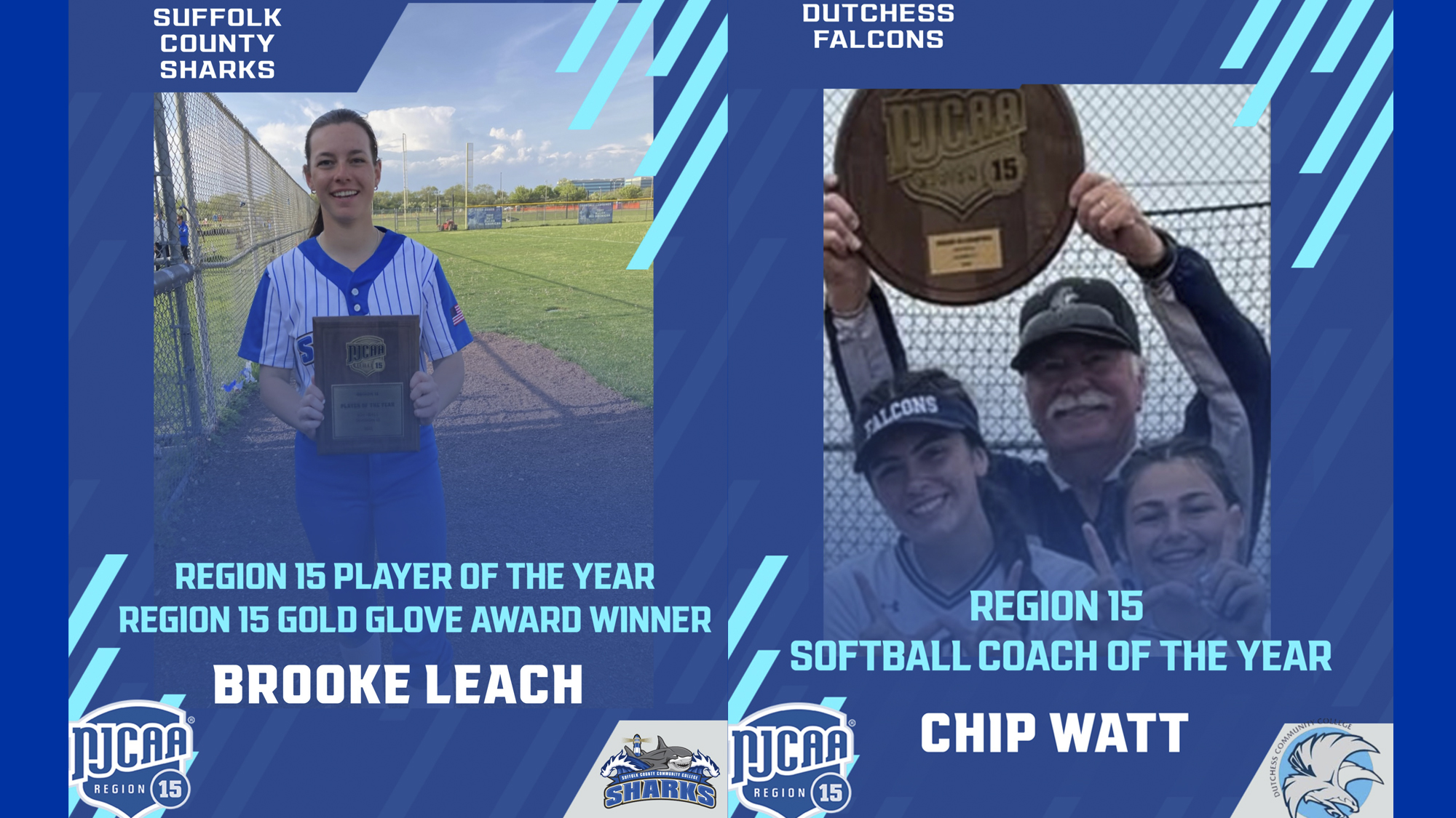 All-Region Division III Softball Team Announced; Suffolk County Star Player Brooke Leach and Dutchess Coach Chip Watt Earn Major Awards