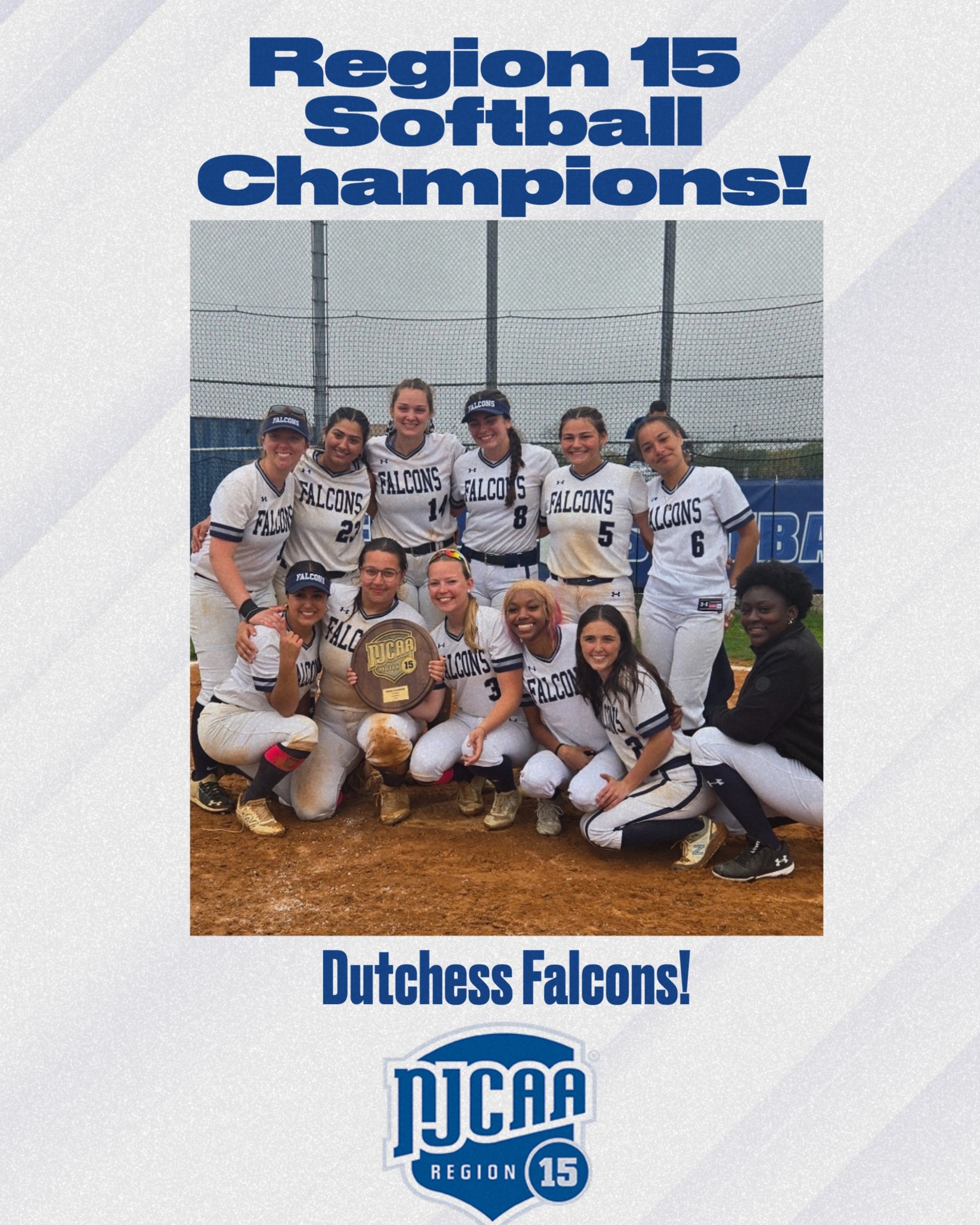Dutchess Falcons - Region 15 Softball Champions