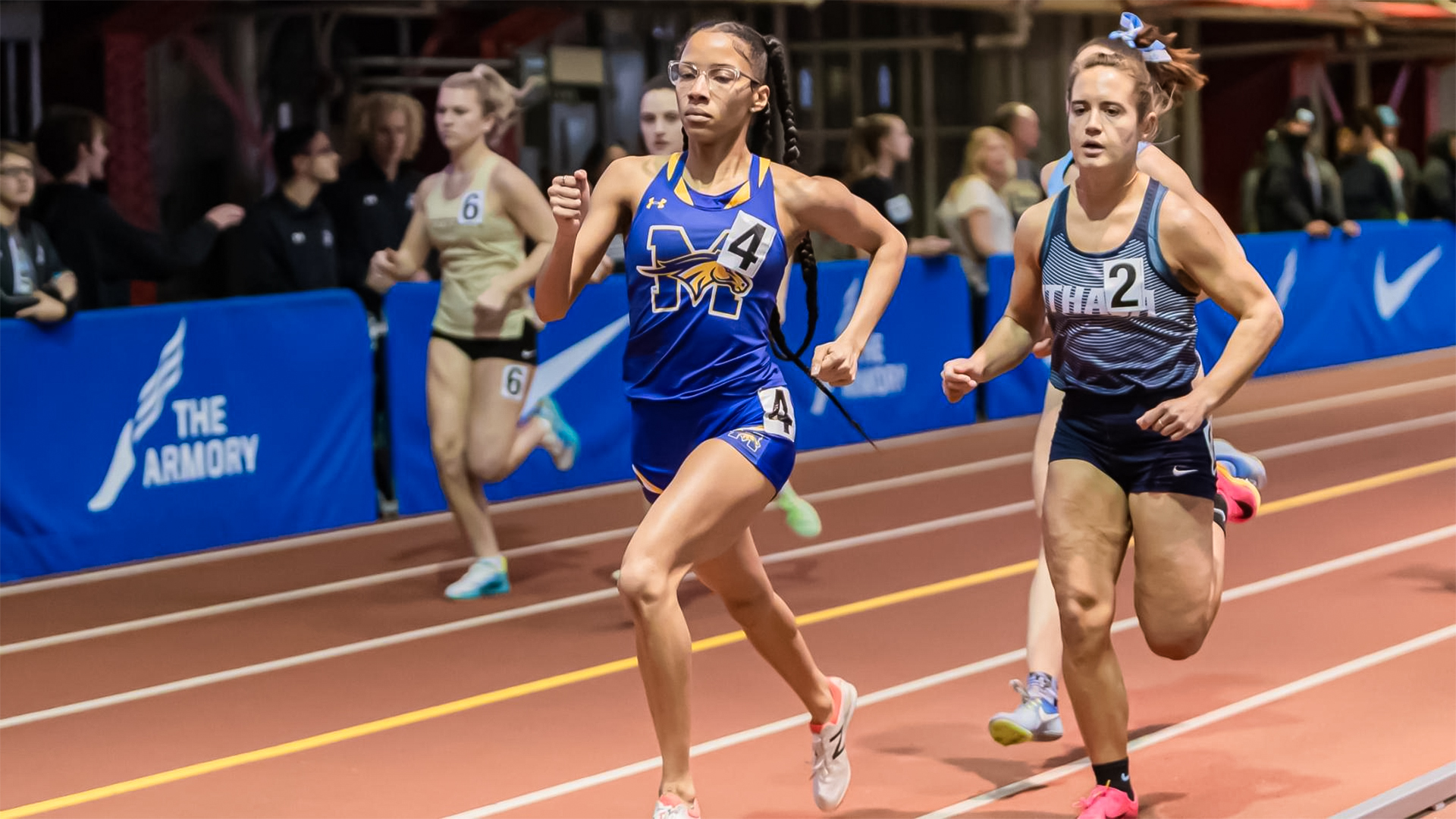 Monroe College Women's Track And Field Hold Strong At No. 9 In The USTFCCCA NJCAA Women's Indoor Track and Field Index
