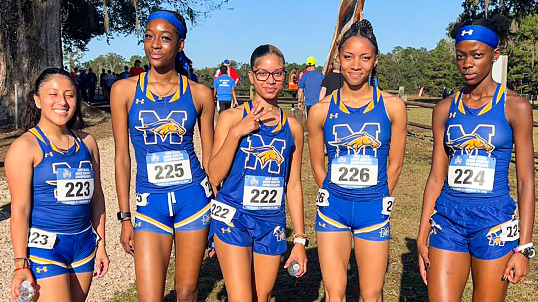 Headley, Johnson Lead Monroe Mustangs Women&rsquo;s Cross Country at NJCAA Championships