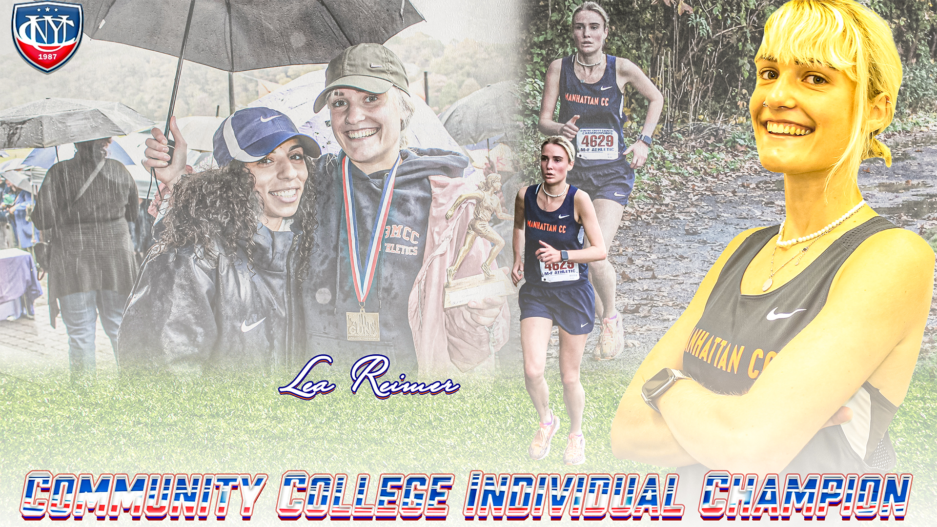 BMCC Cross Country&rsquo;s Lea Reimer Becomes First CUNYAC Community College Individual Champion In Program History